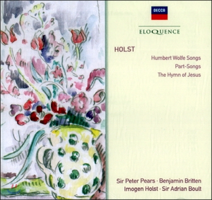 Benjamin Britten 홀스트: 성악 작품집 (Holst: Vocal Works)