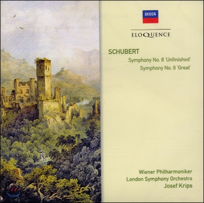 Josef Krips 슈베르트: 교향곡 8번 '미완성', 9번 '그레이트' (Schubert: Symphonies D759 'Unfinished', D944 'The Great')