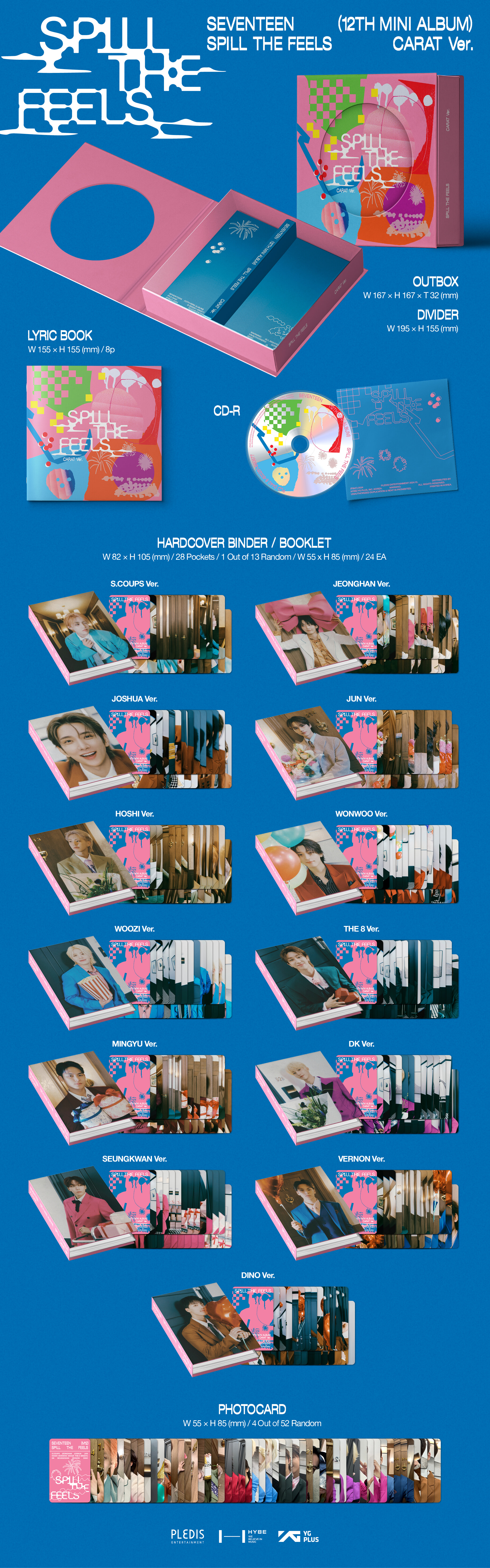 Magicshop | SEVENTEEN 12TH MINI ALBUM 'SPILL THE FEELS