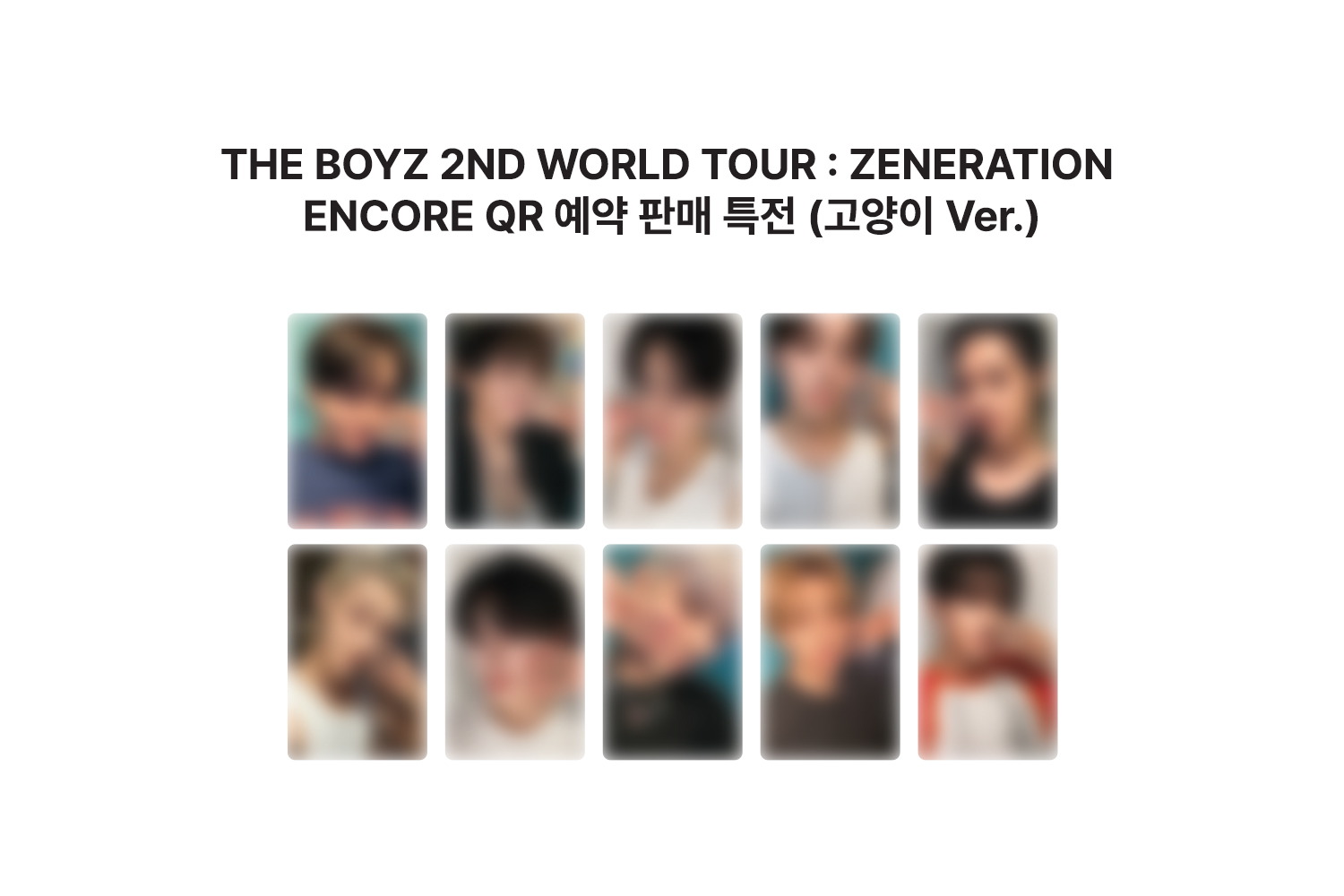 THEBOYZ ZENERATION ENCORE QR クローバー トレカ THEBOYZ ZENERATION ENCORE QR クローバー トレカ - メルカリ