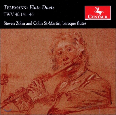 Steven Zohn / Colin St-Martin 텔레만: 플룻 이중주 (Telemann: Flute Duets TWV 40:141-46)
