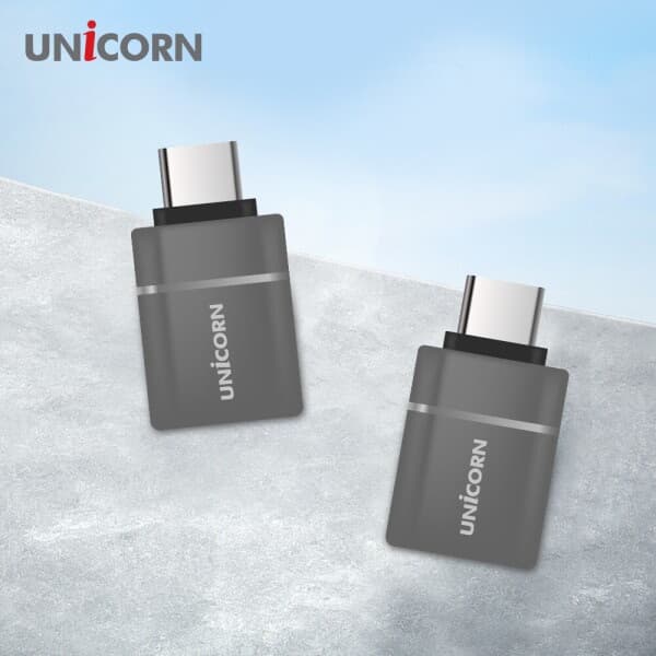 유니콘 USB 3.1 A to C타입 OTG 변환젠더 휴대용 미니컨버터 5G초고속 CT-100A