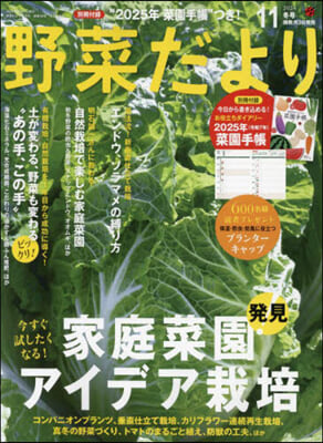 野菜だより 2024年11月號