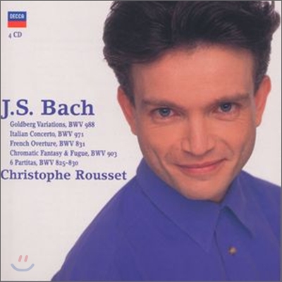 Bach : Goldberg VariationㆍItalian ConcertoㆍPartita : Christophe Rousset