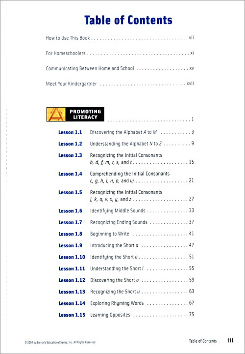 Making the Grade : Everything Your Kindergartener Needs to Know