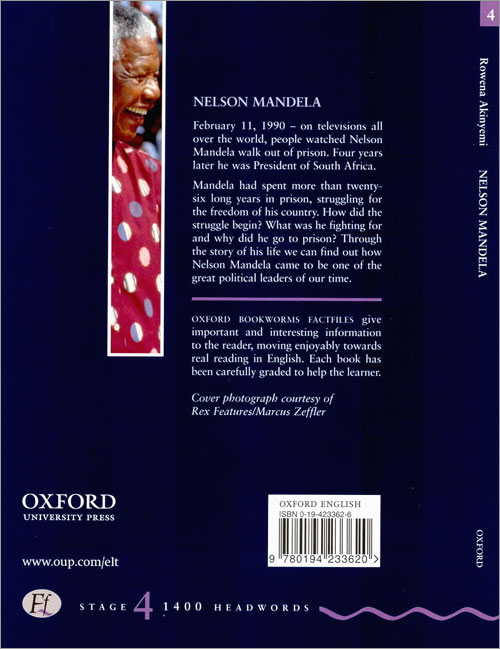 Oxford Bookworms Factfiles Nelson Mandela: Oxford Bookworms Factfilesnelson Mandela