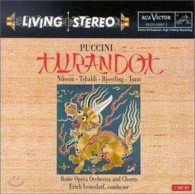 Puccini : Turandot : TebaldiㆍBjorlingㆍLeinsdort
