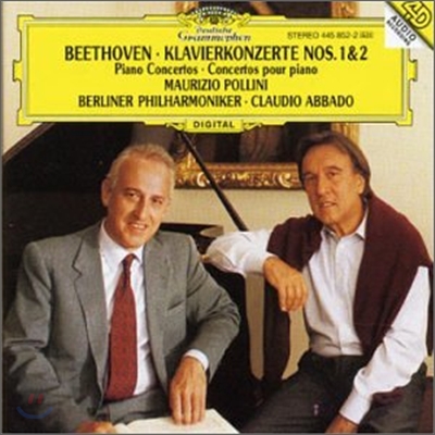 Beethoven : Piano Concerto No.1 & 2 : PolliniㆍAbbado