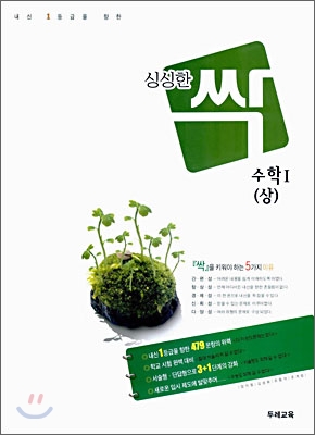 싱싱한 싹 내신문제집 수학 1 (상) (2006년)