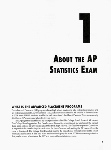 Cracking the AP Statistics Exam (2006-2007)