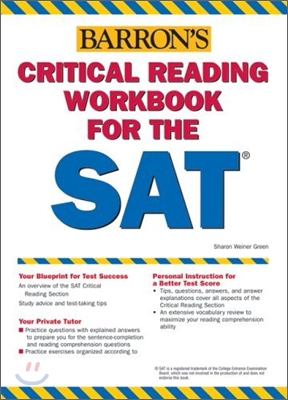 Critical Reading Workbook for the Sat (Paperback)