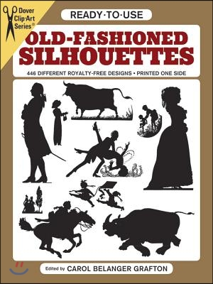 Ready-To-Use Old-Fashioned Silhouettes (Paperback)