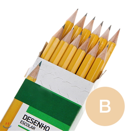 [VIARCO] Pencils(일반용/yellow) 12pcs - 2005 B1 set