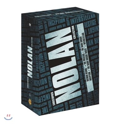 크리스토퍼 놀란 컬렉션 DVD 10Disc BOX (6Title 포함, 한정판)