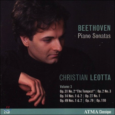 Christian Leotta 베토벤: 피아노 소나타 17번 &#39;폭풍&#39;, 13번, 13번, 19번, 25번 외 (Beethoven: Piano Sonatas Op.31 No.2 &#39;The Tempest&#39;, Op.27 No.1, Op.49 No.1)