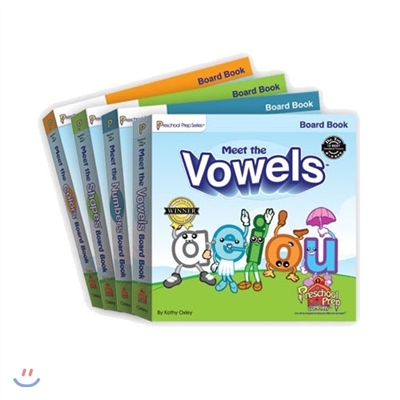 Preschool prep 프리스쿨 프렙 Boardbook set 