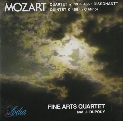 Fine Arts Quartet 모차르트: 현악 사중주 19번 '불협화음', 현악 오중주 (Mozart: String Quartet K.465 'Dissonant', String Quintet K.406)