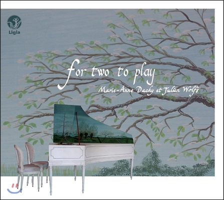 Marie-Anne Dachy / Julien Wolfs 네 손을 위한 피아노 작품집 (For Two To Play)