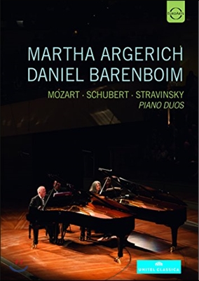 Martha Argerich / Daniel Barenboim 마르타 아르헤리치, 다니엘 바렌보임 피아노 듀오 (M. Argerich / D. Barenboim : Mozart, Schubert & Stravinsky)