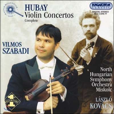 Vilmos Szabadi 후바이: 바이올린 협주곡 전집 (Hubay: Violin Concertos Complete)