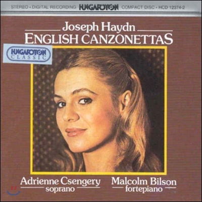 Adrienne Csengery 하이든: 영국 칸초네타 (Haydn: English Canzonettas)