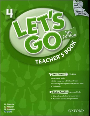 [4판]Let&#39;s Go 4 : 교사용 지침서 : Test center and Online Practice