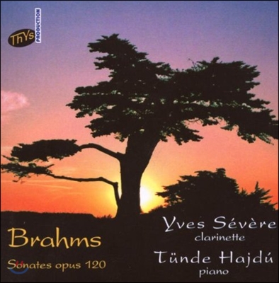 Yves Severe 브람스: 클라리넷 소나타 (Brahms: Clarinet Sonatas Op.120)