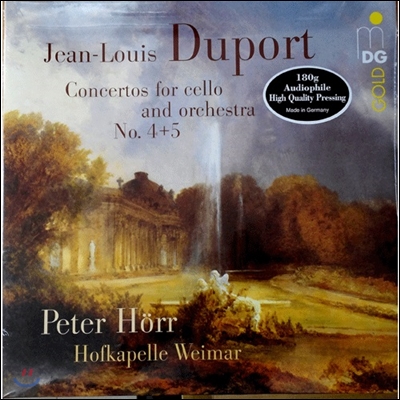 Peter Horr 장-루이 뒤포르: 첼로 협주곡 4번, 5번 (Jean-Louis Duport: Cello Concertos Nos.4, 5)