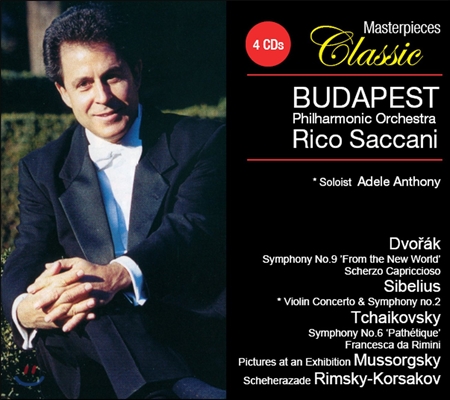 Rico Saccani 마스터피스 클래식 - 드보르작 / 시벨리우스 / 차이코프스키 (Masterpieces Classic - Dvorak / Sibelius / Tchaikovsky / Mussorgsky)