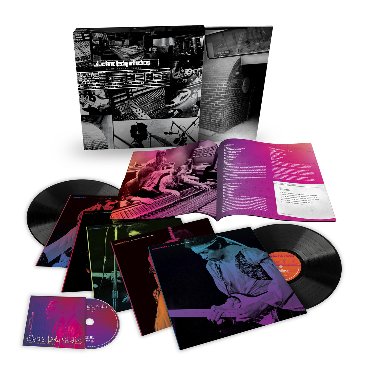 Jimi Hendrix (지미 헨드릭스) - Electric Lady Studios: A Jimi Hendrix Vision [5LP+블루레이]