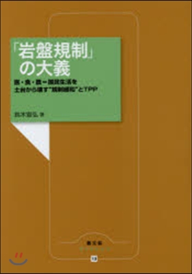 「岩盤規制」の大義－醫.食.農＝國民生活