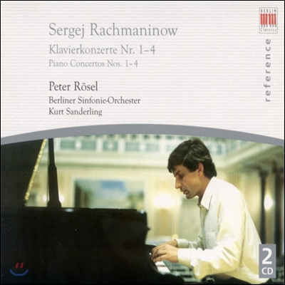 Peter Rosel / Kurt Sanderling 라흐마니노프: 피아노 협주곡 (Rachmaninov: Piano Concertos Nos.1-4)