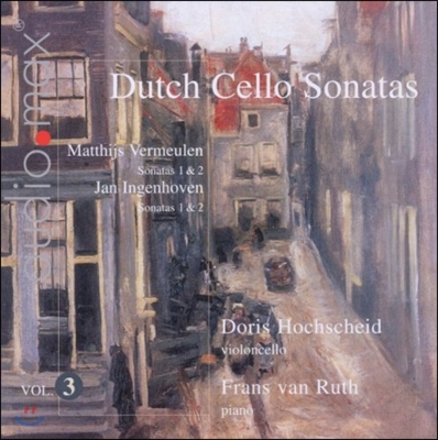 Doris Hochscheid 네덜란드 첼로 소나타 3집 - 베르뮬렌 / 잉겐호벤 (Dutch Cello Sonatas Vol.3 - Vermeulen / Ingenhoven)