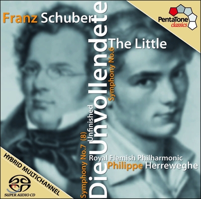 Philippe Herreweghe 슈베르트: 교향곡 6번, 7(8)번 &#39;미완성&#39; (Schubert: Symphony D759 &#39;Unfinished&#39;, D589 &#39;The Little&#39;)