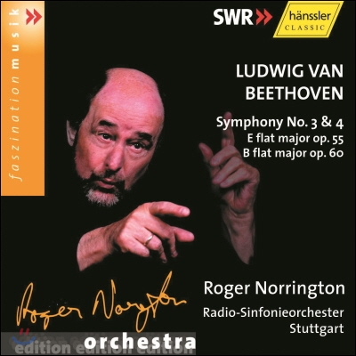 Roger Norrington 베토벤: 교향곡 3번 &#39;영웅&#39;, 4번 (Beethoven: Symphonies &#39;Eroica&#39; Op.55, Op.60)