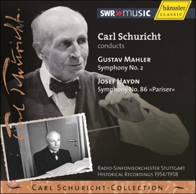 Carl Schuricht 말러: 교향곡 2번 '부활' / 하이든: 교향곡 86번 (Mahler: Symphony 'Resurrection [Auferstehung]'/ Haydn: 'Pariser' Symphony)