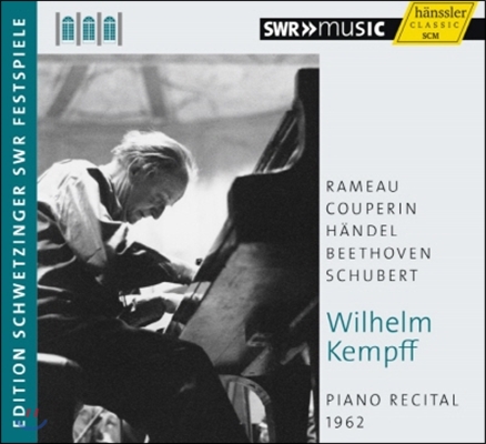 Wilhelm Kempff 1962년 피아노 리사이틀 - 라모 / 쿠프랭 / 헨델 외 (Piano Recital 1962 - Rameau / Couperin / Handel)