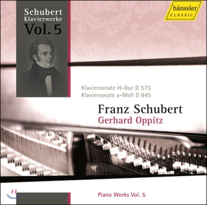 Gerhard Oppitz 슈베르트: 피아노 작품집 5집 (Schubert: Piano Works Vol.5)