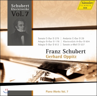 Gerhard Oppitz 슈베르트: 피아노 작품집 7집 - 게르하르트 오피츠 (Schubert: Piano Works Vol.7)