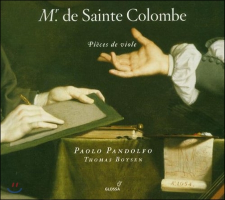 Paolo Pandolfo 생트 콜롱브: 비올 작품집 (Sainte Colombe: Pieces de Viole)
