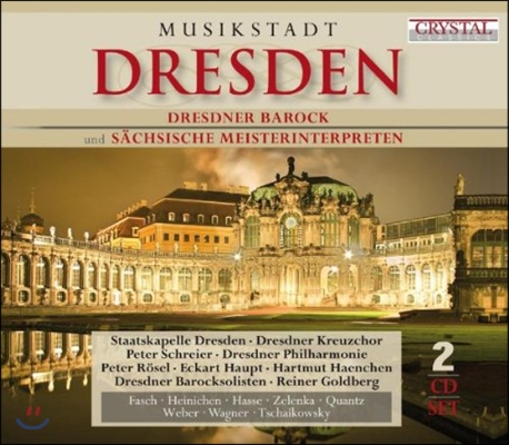 Staatskapelle Dresden 음악 도시 드레스덴의 바로크 음악과 작센의 명연주자들 (Dresdner Barock & Sachsische Meisterinterpreten)