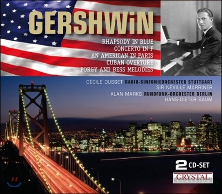 Cecile Ousset / Neville Marriner 거쉰: 랩소디 인 블루, 피아노 협주곡 외 (Gershwin: Rhapsody In Blue, Piano Concerto in F)