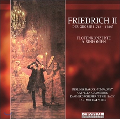 Berliner Barock Compagney 프리드리히 대왕: 플루트 협주곡, 교향곡 (Friedrich II der Grosse: Flute Concertos, Symphonies)