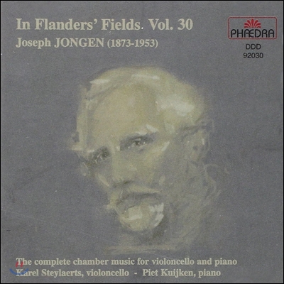 Karel Steylaerts 플랑드르 음악 30집 - 용겐: 첼로와 피아노를 위한 작품 전곡 (In Flanders' Fields - Jongen: Complete Chamber Music for Cello)