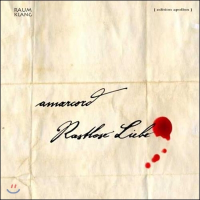 Amarcord &#39;들뜬 사랑&#39; 라이프치히의 작곡가들 - 슈만 / 멘델스존 / 뮐링 (Restless Love - Schumann / Mendelssohn / Muhling)