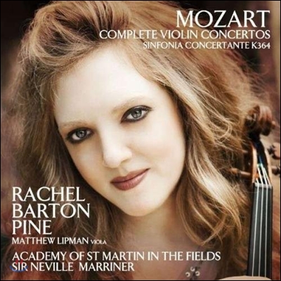 Rachel Barton Pine / Neville Marriner 모차르트: 바이올린 협주곡, 신포니아 콘체르탄테 (Mozart: Violin Concertos, Sinfonia Concertante)
