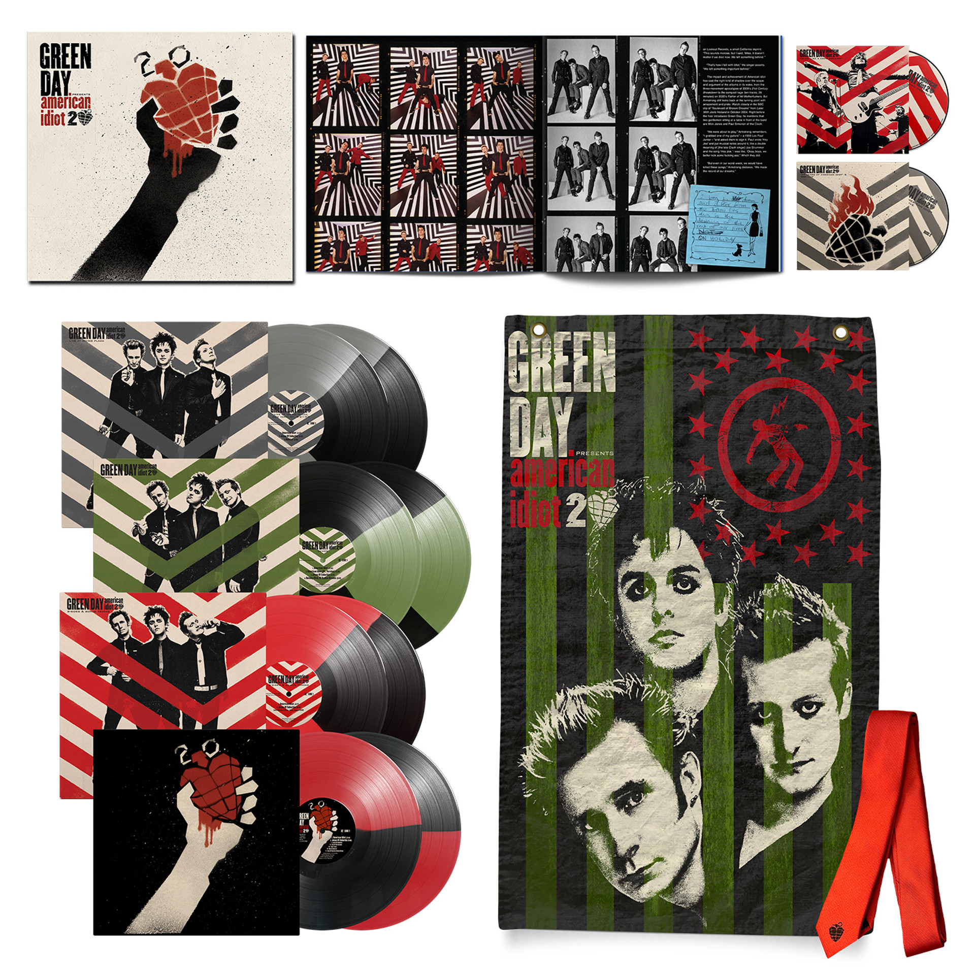 Green Day (그린 데이) - 7집 American Idiot [스플릿 컬러 8LP