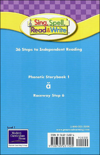 Sing, Spell, Read & Write Level 1 : Phonetic Storybook 1