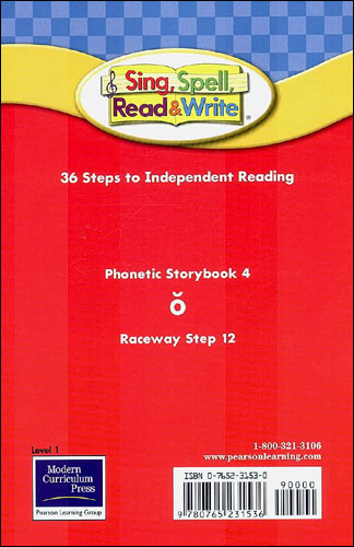 Sing, Spell, Read & Write Level 1 : Phonetic Storybook 4