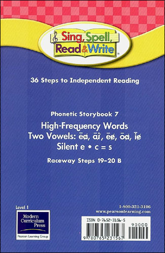 Sing, Spell, Read & Write Level 1 : Phonetic Storybook 7
